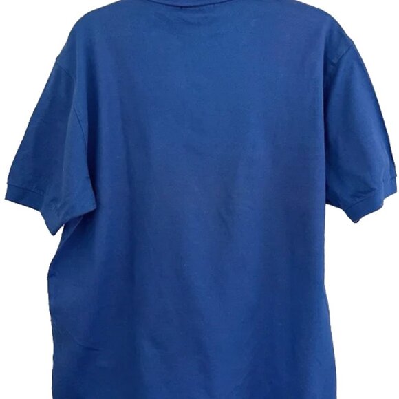 NEW Ralph Lauren Purple Label Polo Shirt! Sm  Royal Blue Pique Mesh Cotton ITALY - Picture 2 of 3